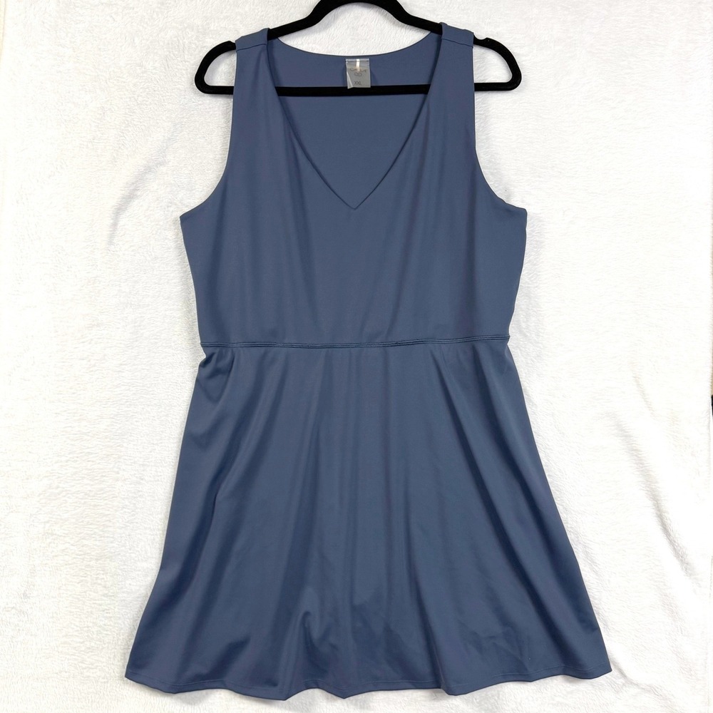 CALIA XXL Slate Blue Mini Dress Shorts Activewear Sporty Summer Tennis Outdoor